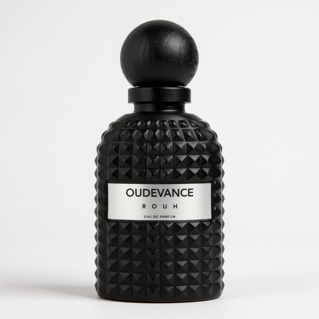 ROUH Oudavance Eau de Parfum for Men & Women | Long-Lasting Oud, Amber & Musk Fragrance | Luxurious Arabic Perfume with Deep Oriental Notes – 80 ml